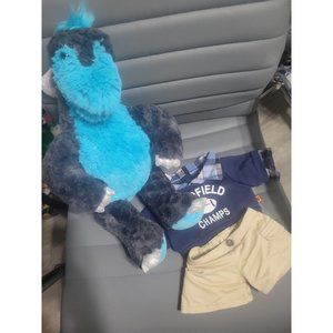 Build-A-Bear Workshop Stegosaurus Plush with Outfit